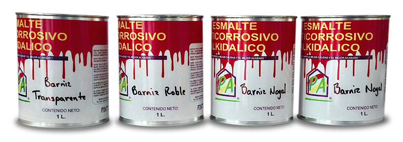 latas de esmalte anticorrosivo - pinturas ayala